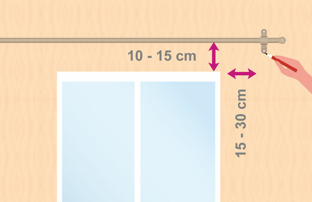 Installation de barre à rideaux , le guide pratique 4MURS