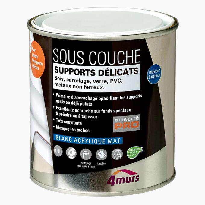Peinture souscouche ou primaire d