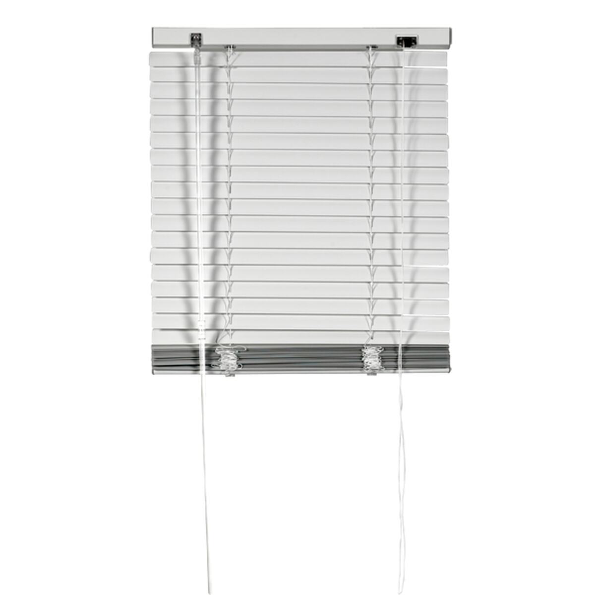 Lot De 2 Stores Sans Perçage à Lamelles 40 X 180 Cm Venitien Argent - 9