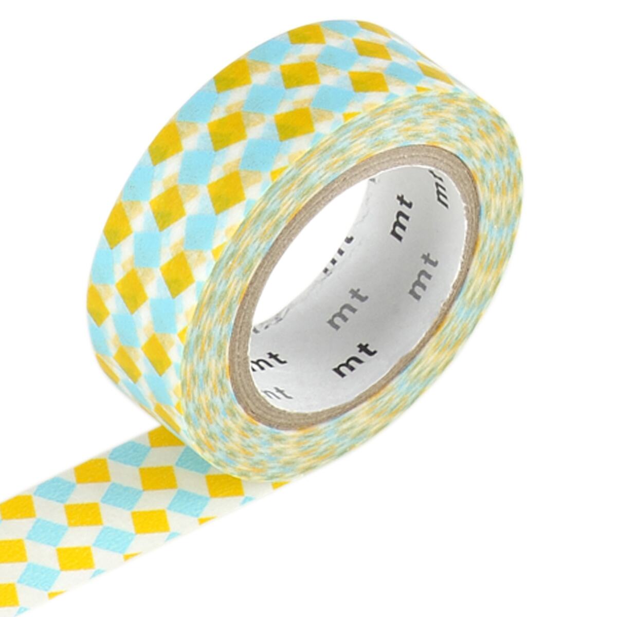 Masking tape SQUARE coloris jaune 4MURS