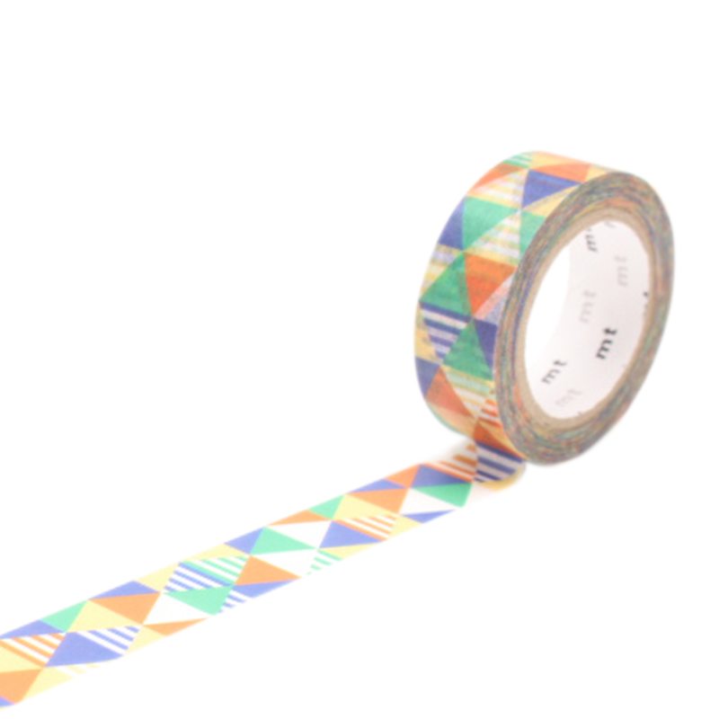 Masking tape SHIMASANKAKU BLUE kleur veelkleurig