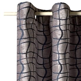 Rideau VANCOUVER coloris gris 135 x 260 cm - Rideau - 4murs Rideau VANCOUVER coloris gris 135 x 260 cm - Rideau - 4murs