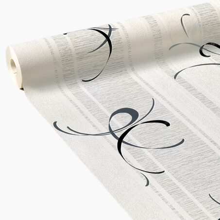 Papier peint intissé VOLUTEA coloris blanc