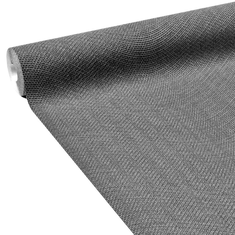 Papier peint intissé TEXIA coloris gris anthracite
