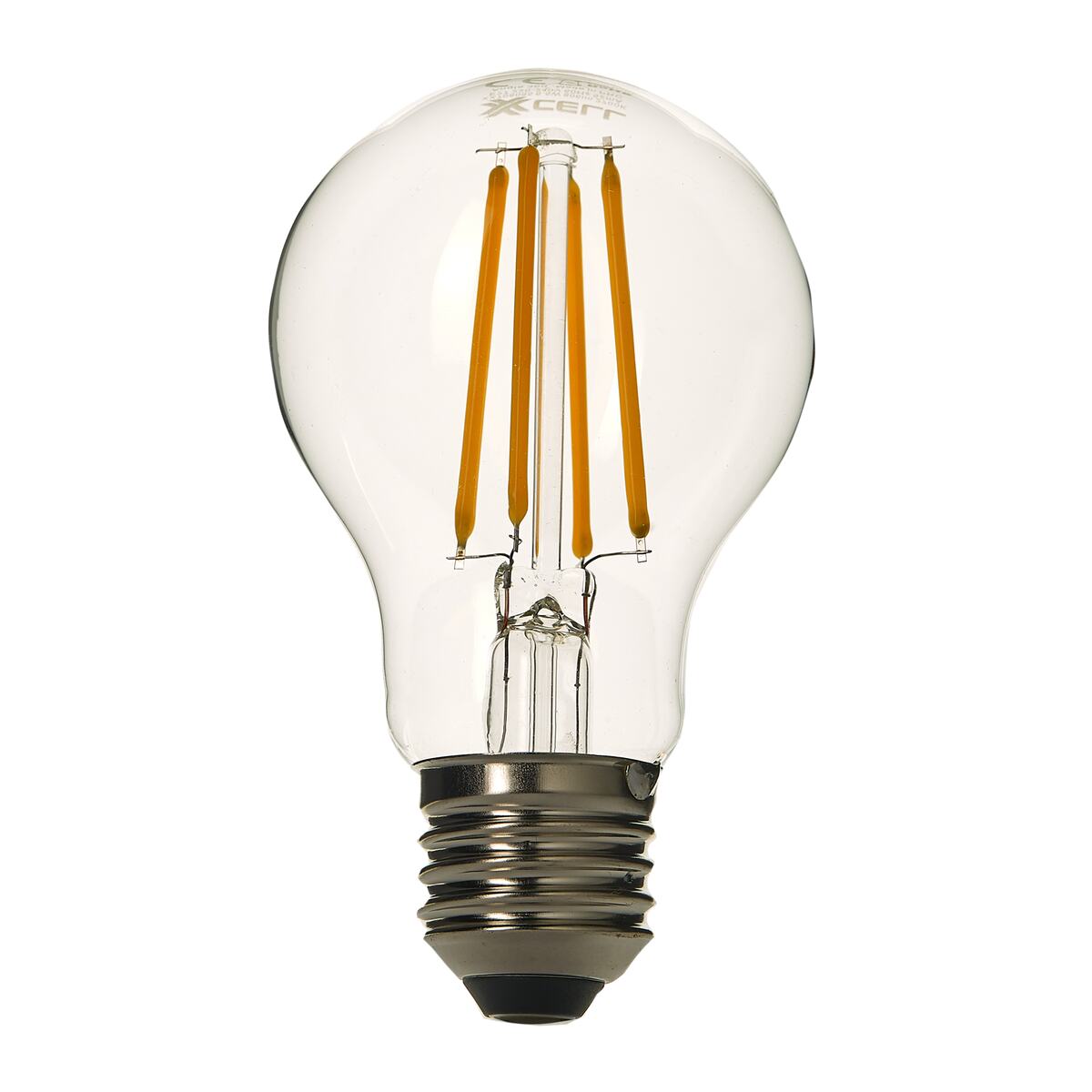 Ampoule LED SPHERE 60W E27 lumière chaude jaune 8 x 5 cm 4MURS