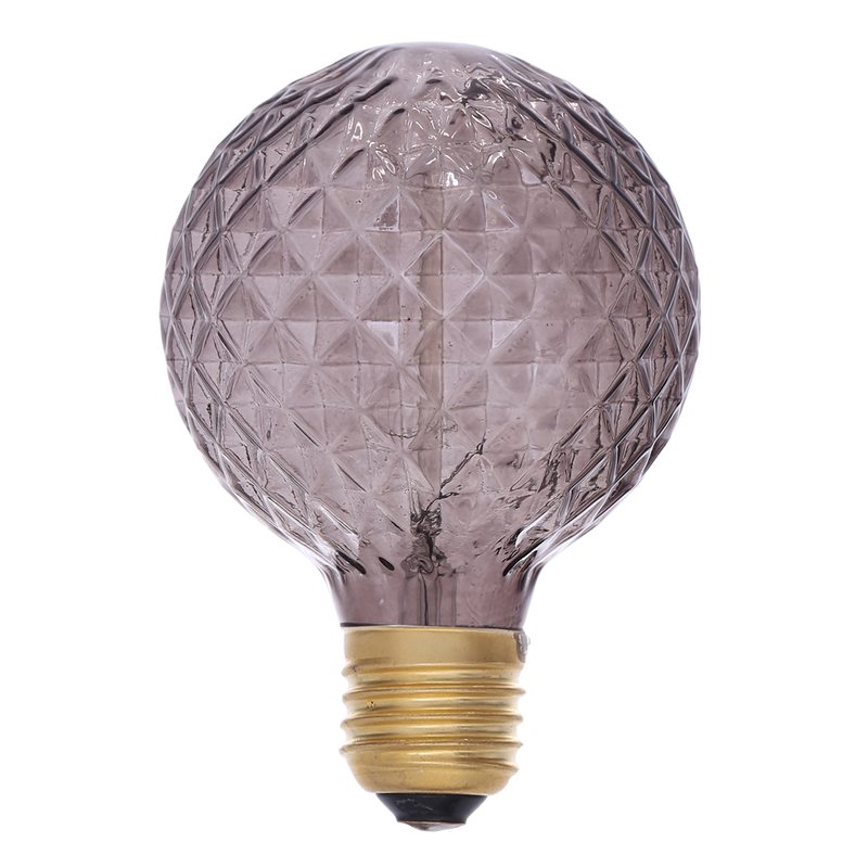 Ampoule FILAMENT GLOBE 40W E27 coloris ambre 12 x 9,5 cm 4MURS