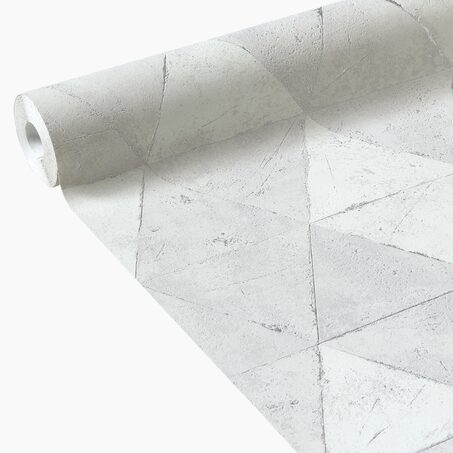 Papier peint intissé MILO coloris gris béton