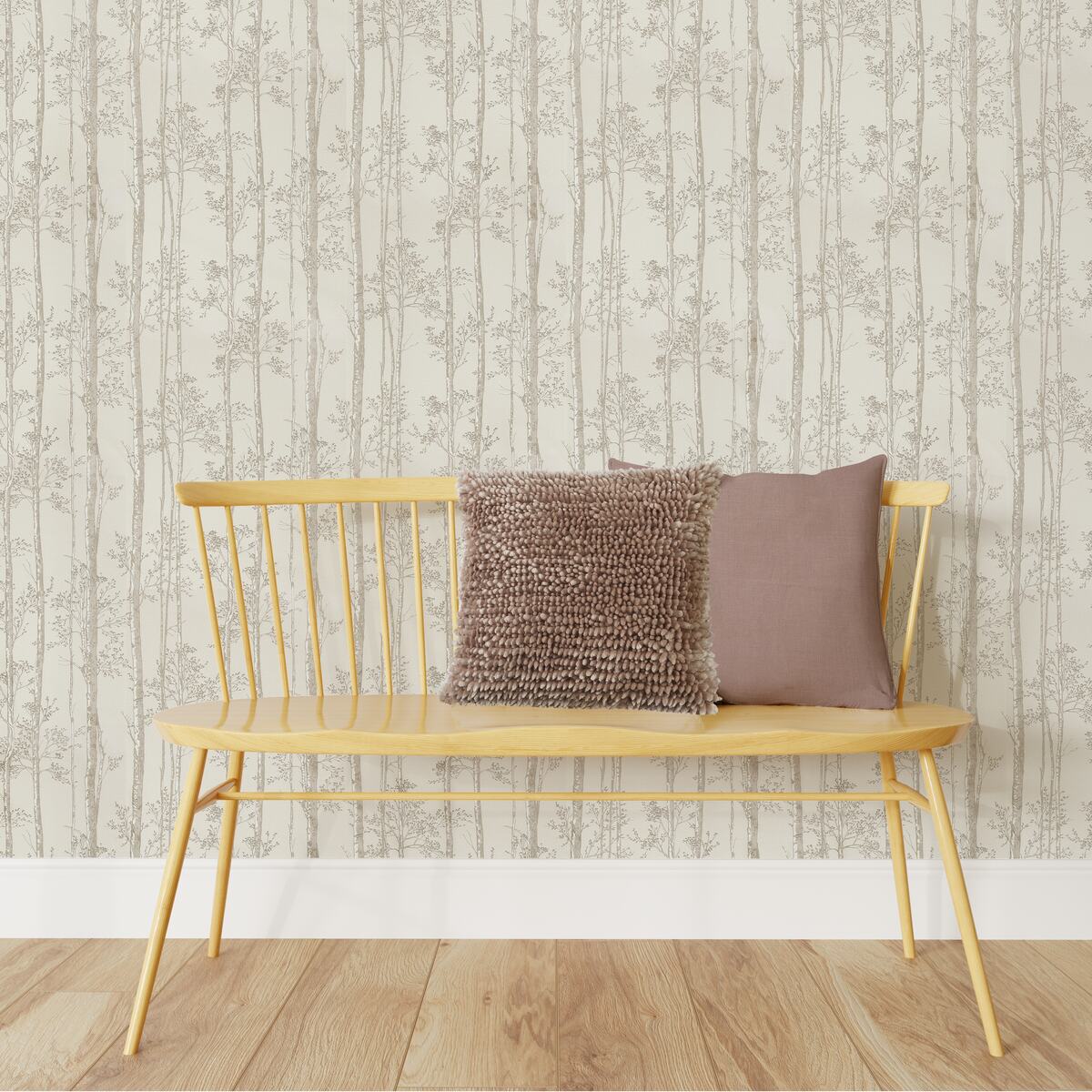 Coussin CHLOE coloris rose nude 45 x 45 cm 4MURS