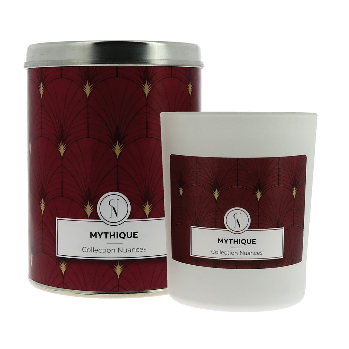 Bougie parfumée COLLECTION NUANCES MYTHIQUE Vanille & Jasmin 4MURS