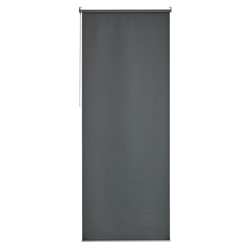 Store enrouleur CREPUSCULE coloris anthracite 90 x 250 cm