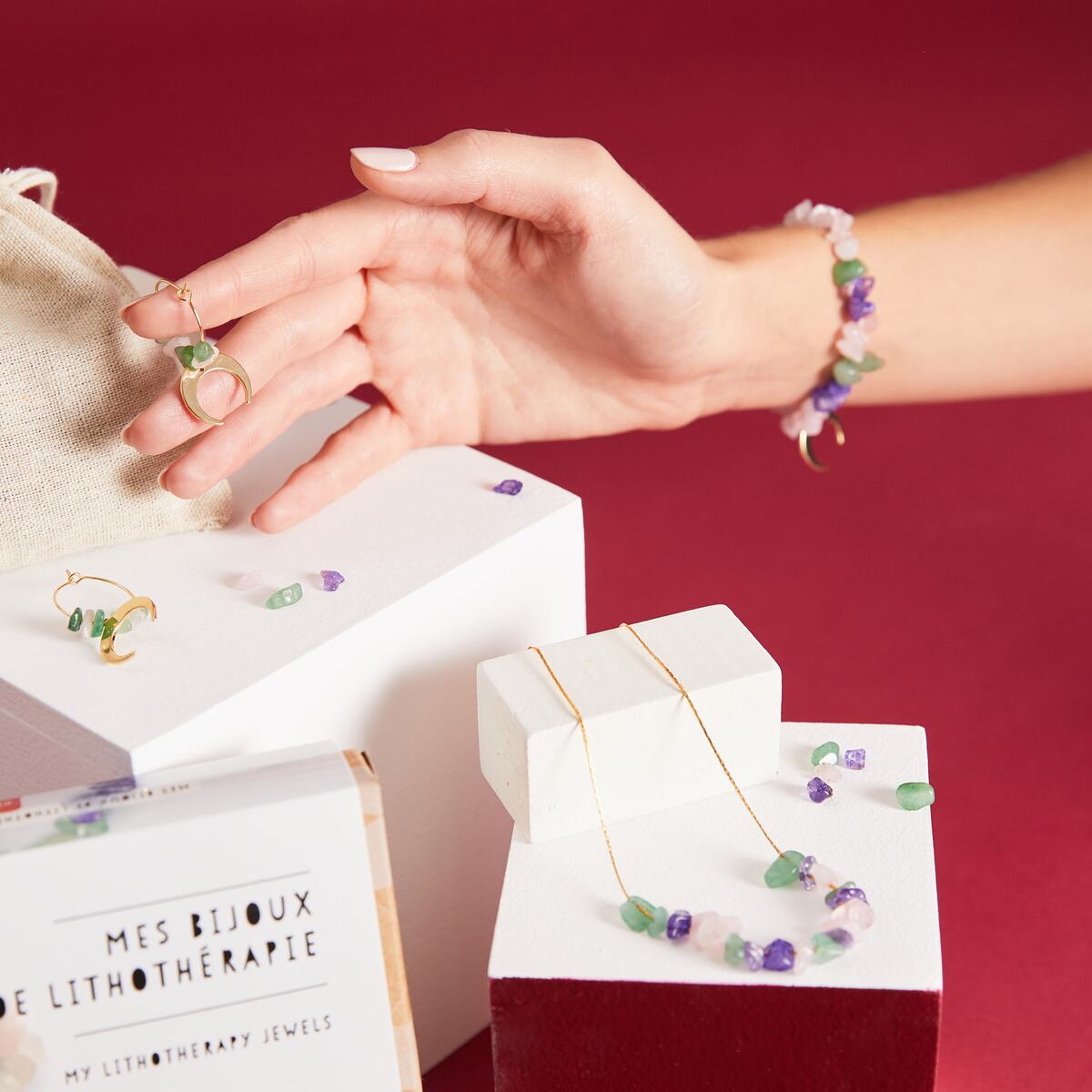 La Petite Epicerie Kit MES BIJOUX LITHOTHÉRAPIE 4MURS