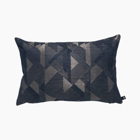 4MURS Coussin BLOCK coloris bleu nuit 30 x 44 cm