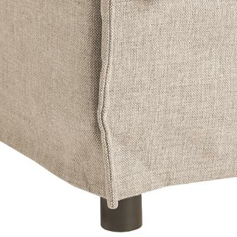 Canapé WILLY coloris beige 2 places 4MURS