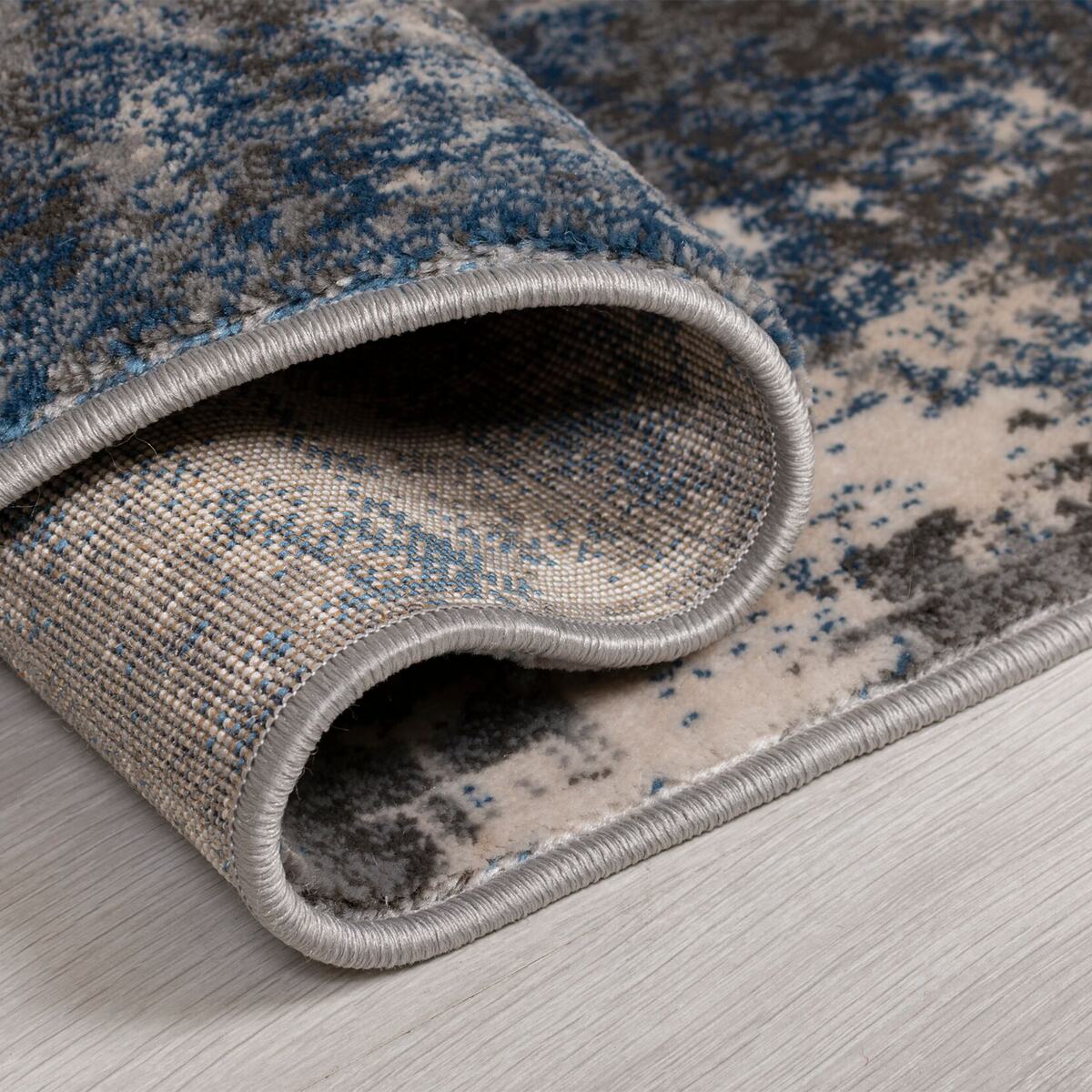 Flair Rugs Tapis WONDERLUST coloris bleu gris 120 x 170 cm 4MURS