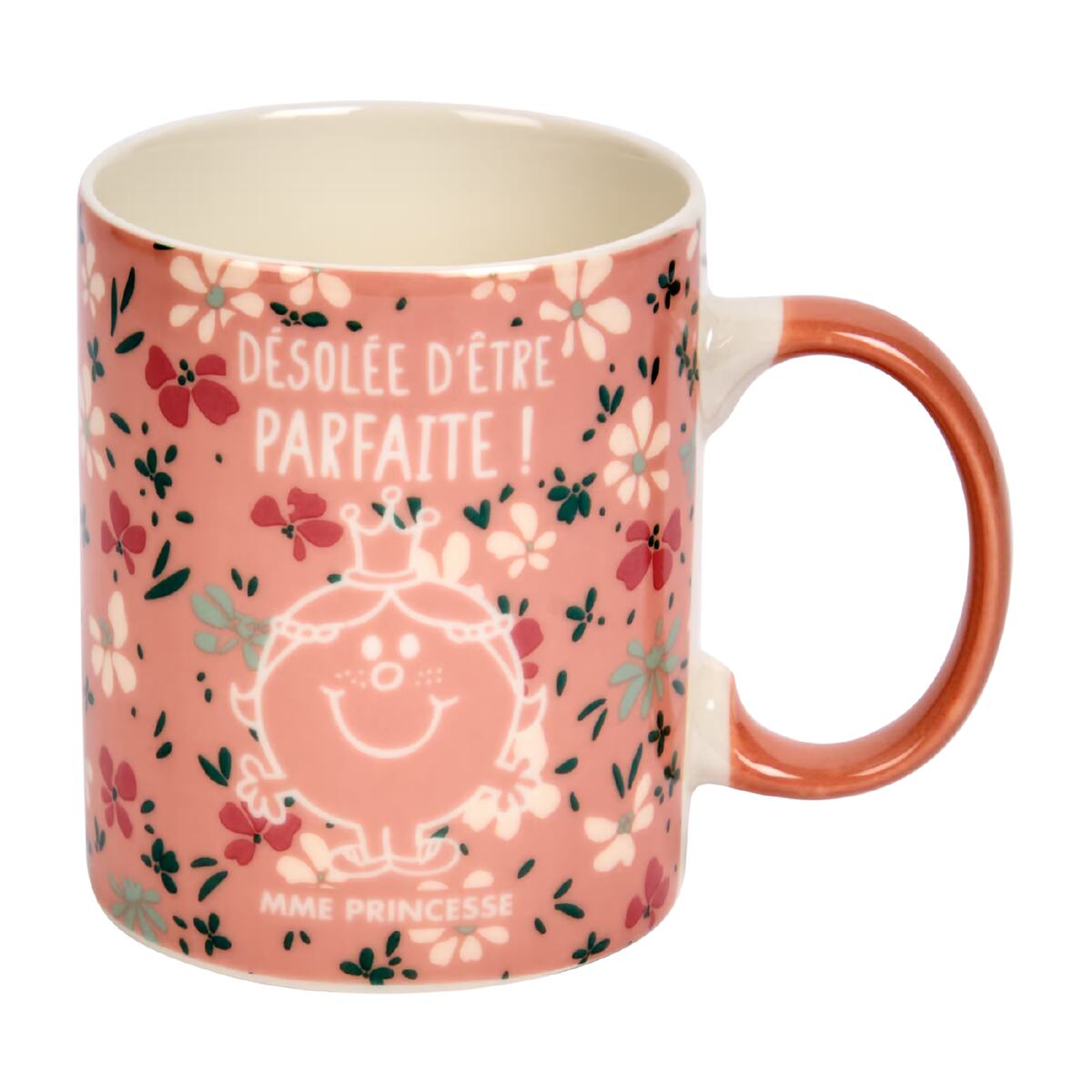 Mug Monsieur Madame FIZZY, Tasse Madame Bavarde Multicolore